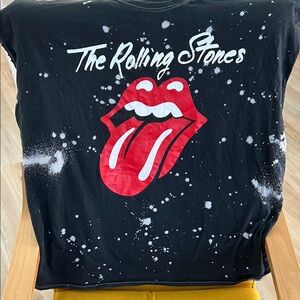 The Rolling Stones Black and Red Graphic Tee 3/$35